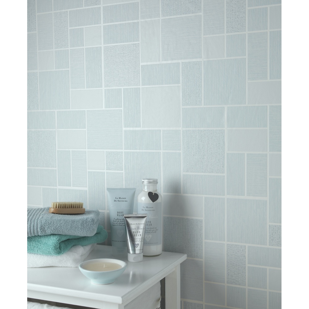 Vinyl Wallpaper Bathroom WallpaperUse