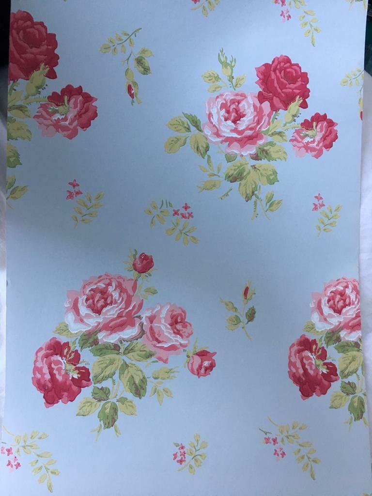 cath kidston tapete,rosa,muster,textil ,blumendesign,blume