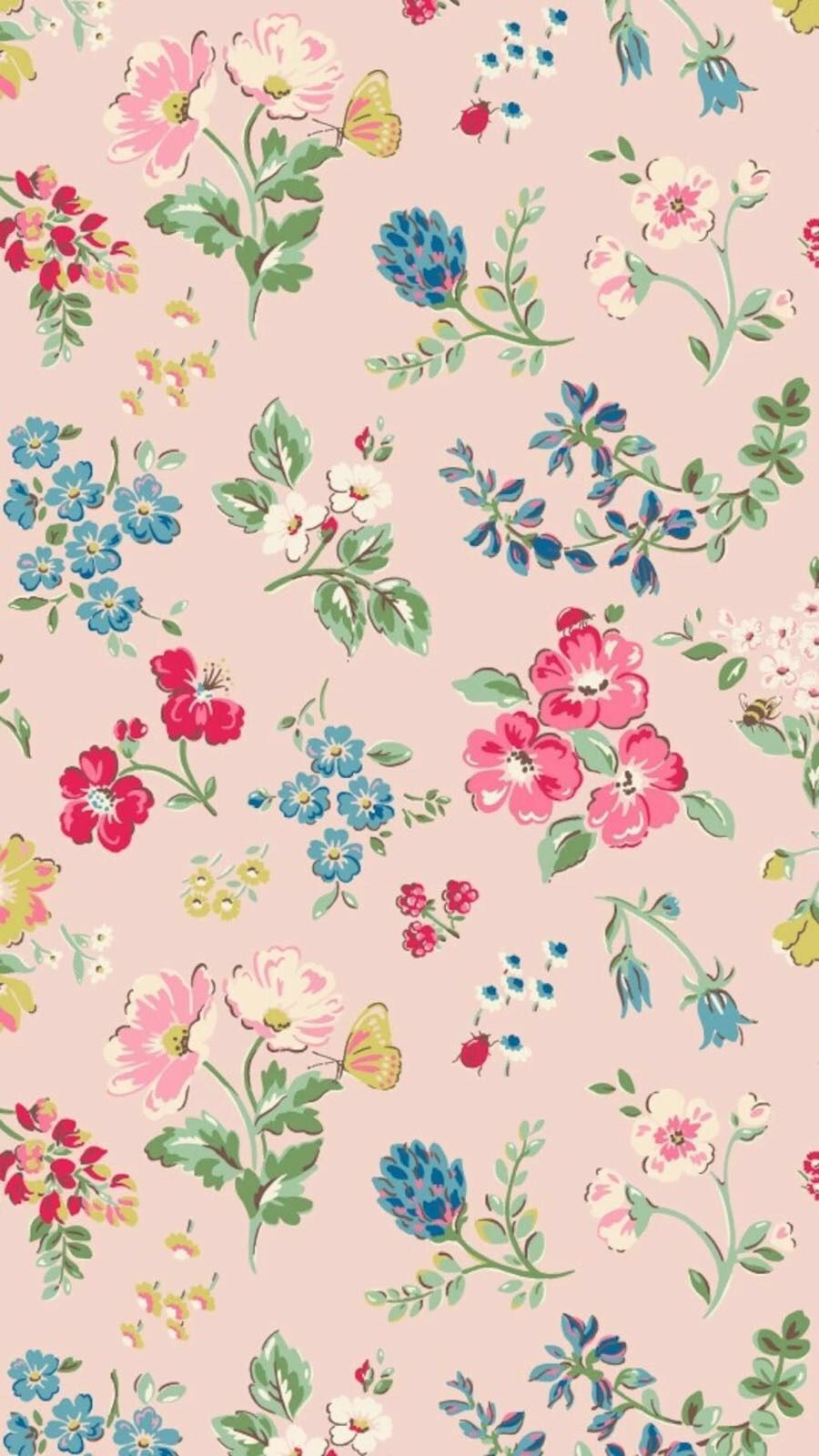 sfondo di cath kidston,rosa,modello,carta per incartare,sfondo,pianta