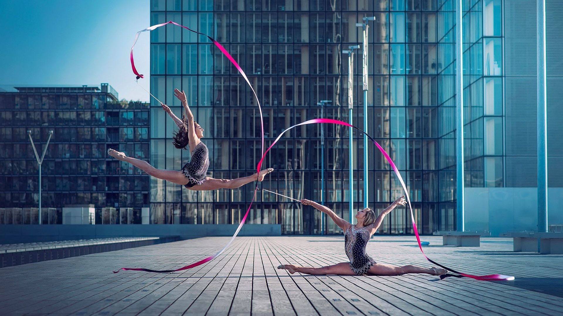 gymnastics wallpaper,ribbon (rhythmic gymnastics),acrobatics,performing arts,tree,rhythmic gymnastics