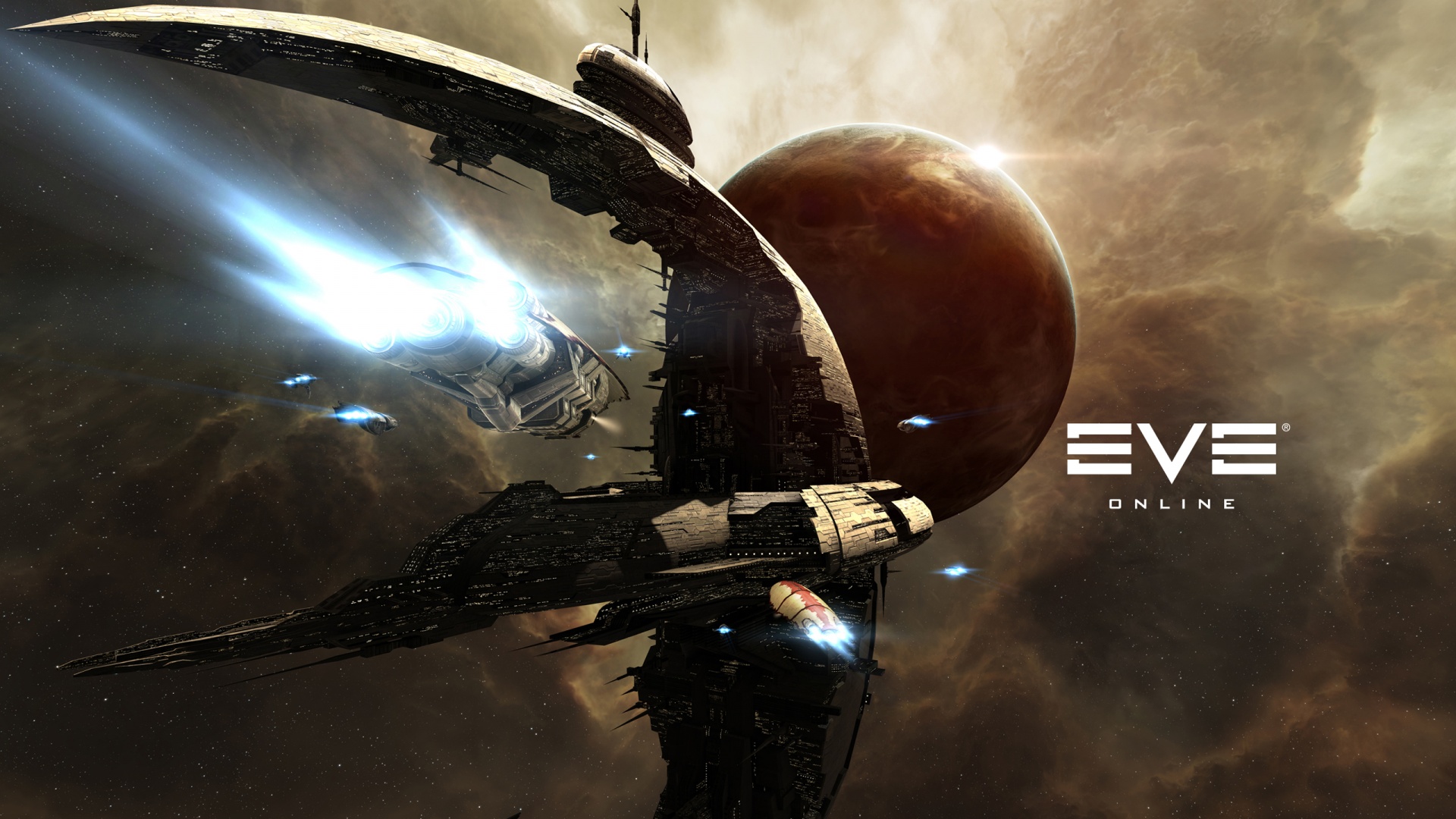 eve online wallpaper,space,pc game,screenshot,outer space,sphere