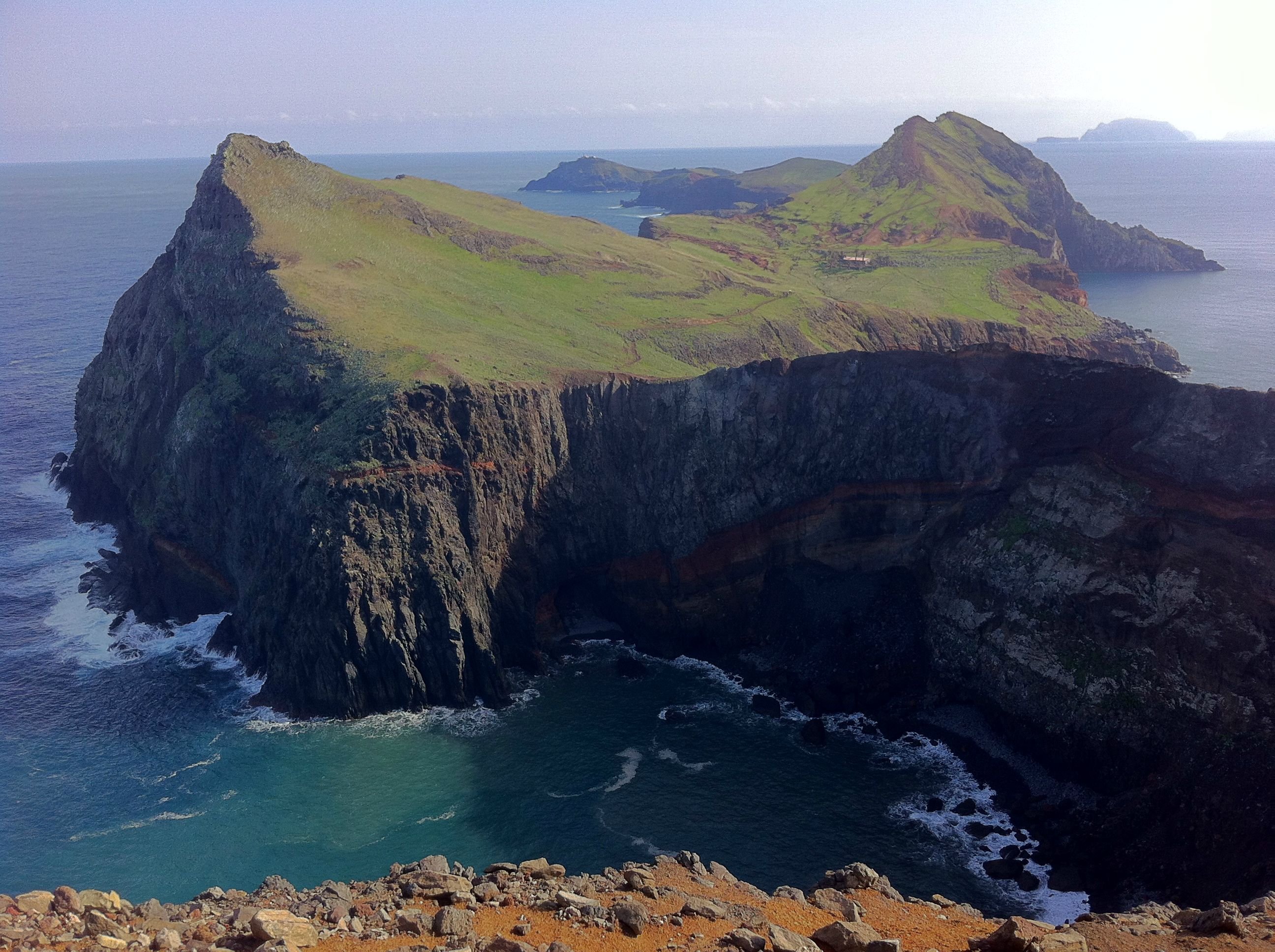 tapete madeira,küste,landspitze,meer,cliff,felsen