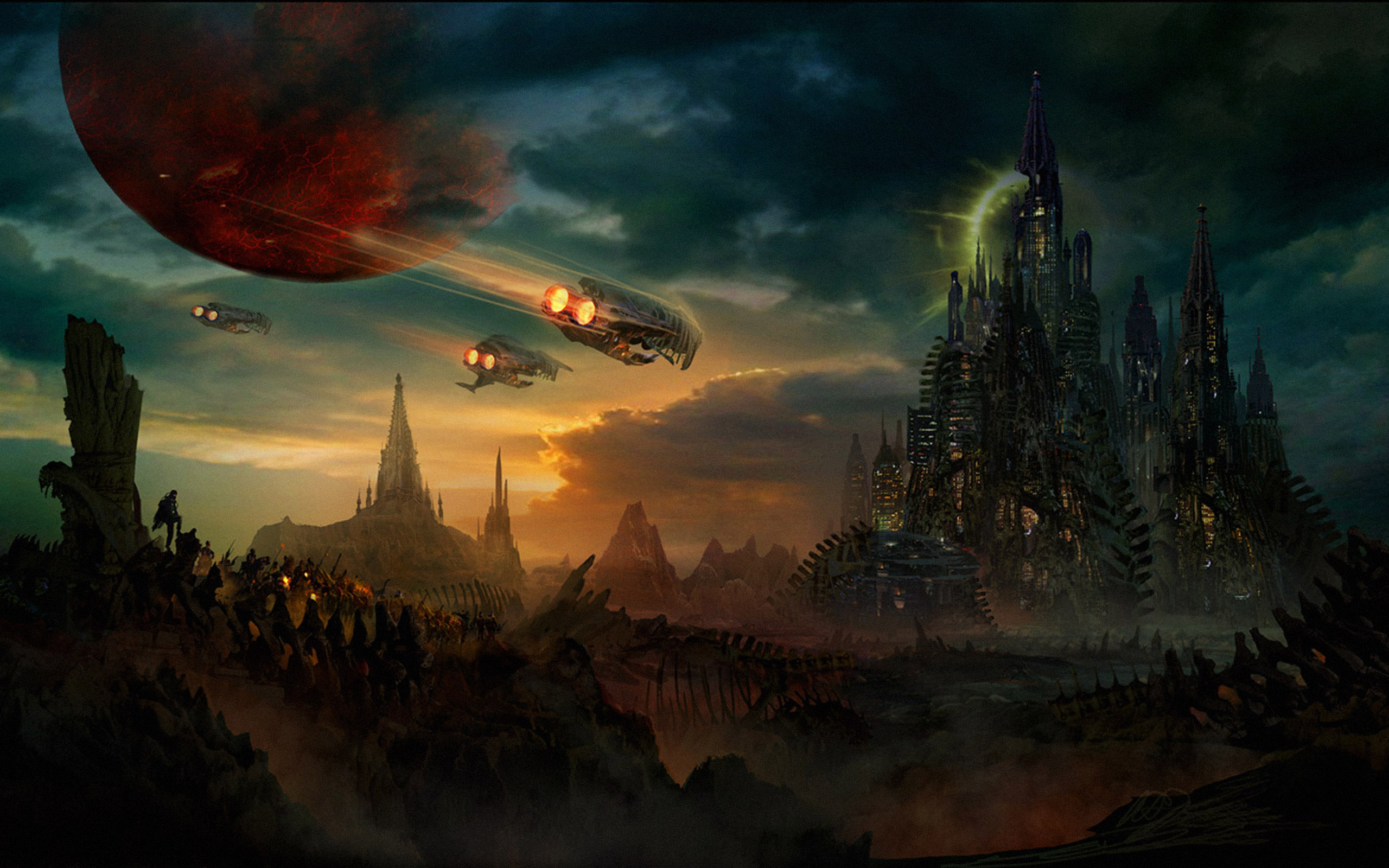 sci fi wallpaper,action adventure game,sky,strategy video game,cg artwork,pc game