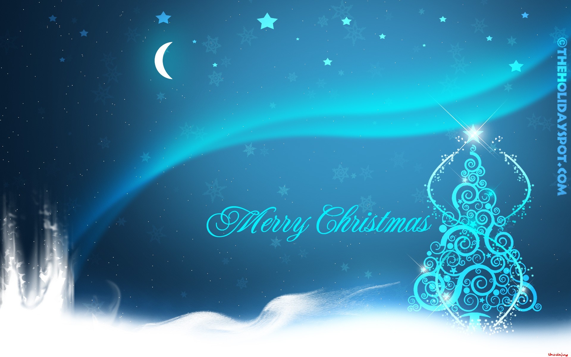 merry christmas wallpaper,blue,text,light,aqua,sky