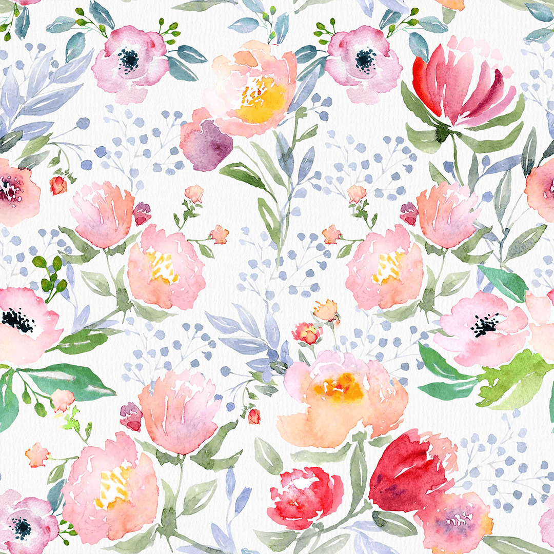 Modern Floral Wallpaper WallpaperUse