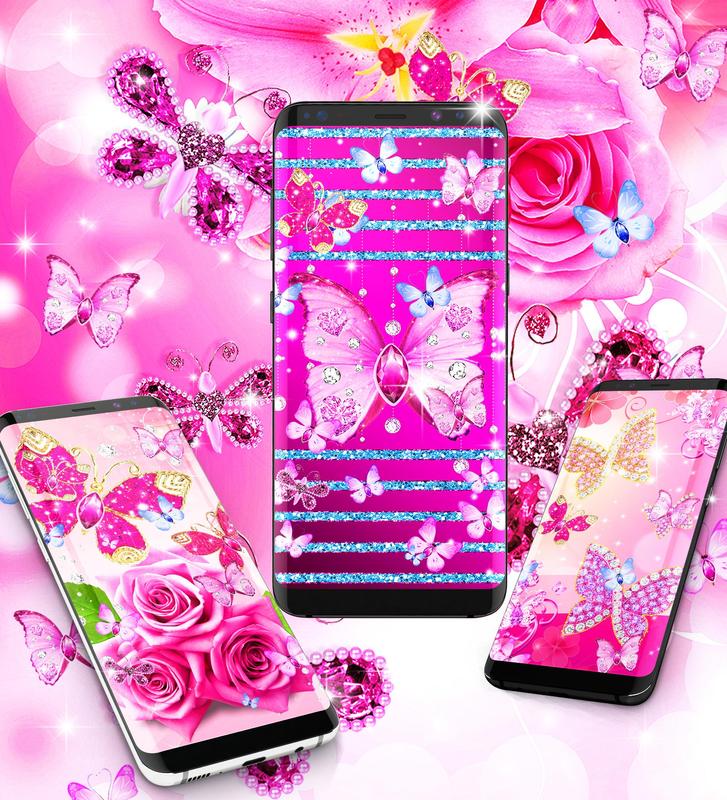 Pink Live Wallpaper WallpaperUse