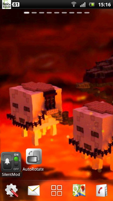 minecraft live wallpapers,sky,orange,games,technology,architecture