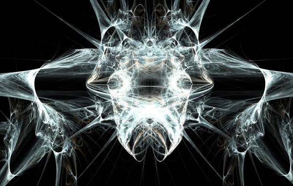 ghost wallpaper 3d,fractal art,design,symmetry,organism,font
