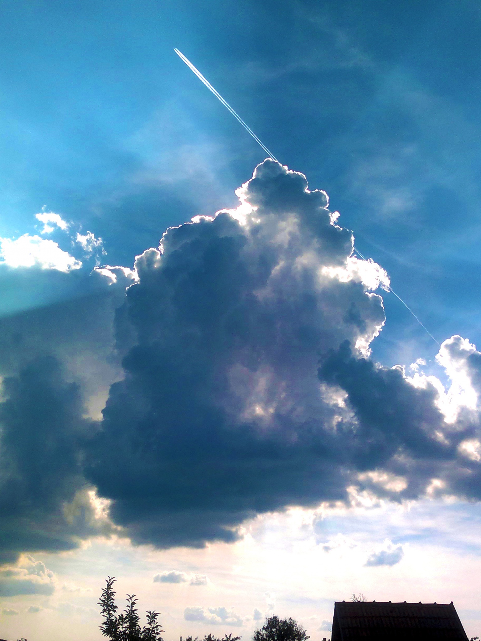 tapete für tablette,himmel,wolke,tagsüber,blau,kumulus