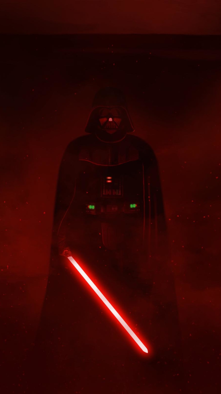 darth vader iphone wallpaper,red,light,automotive lighting,room,photography