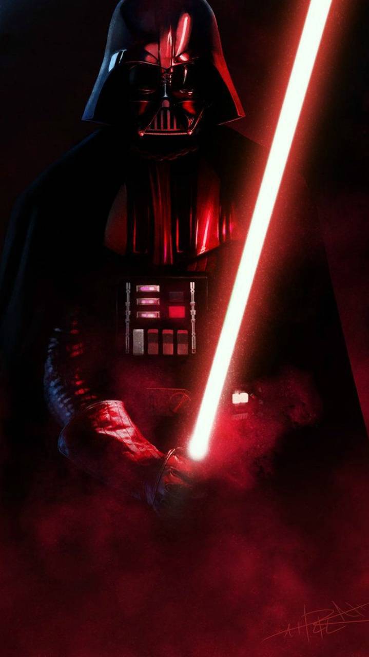 darth vader iphone wallpaper,darth vader,red,light,supervillain,fictional character