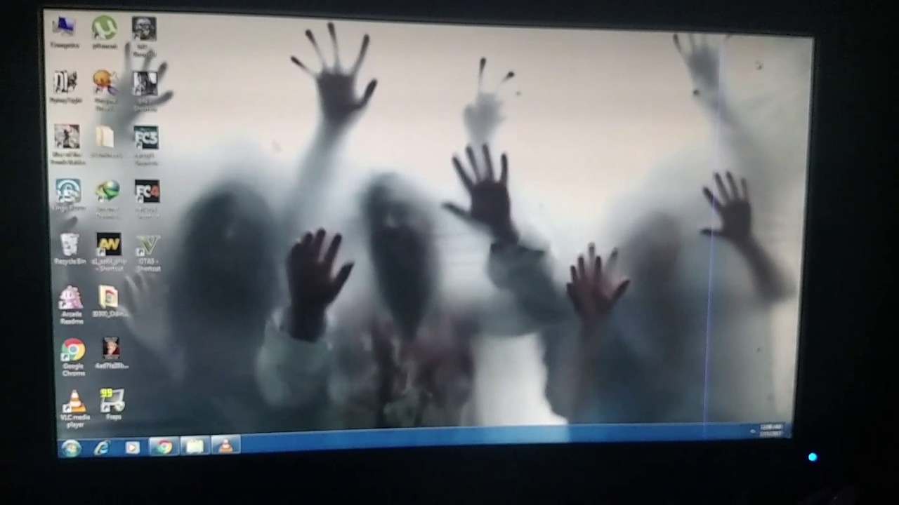 zombie live wallpaper,bildschirm,anzeigegerät,technologie,medien,fernsehen