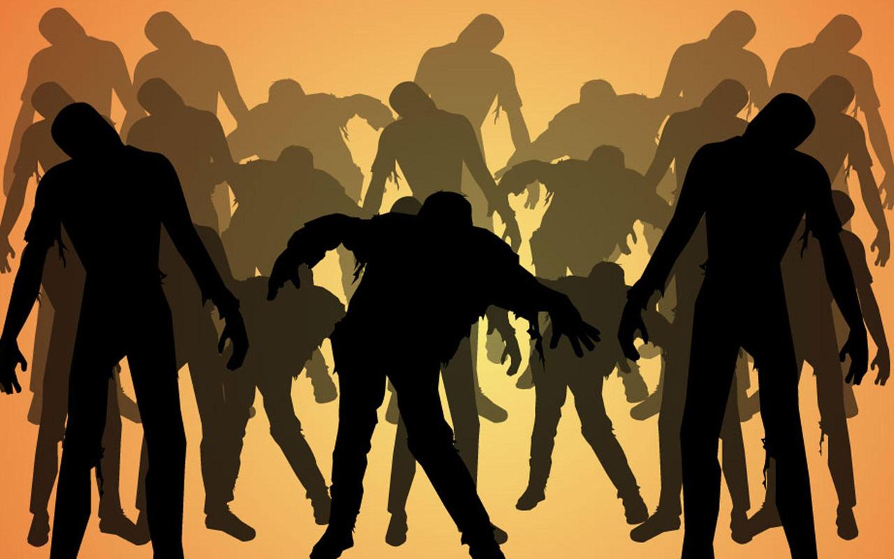 zombie live wallpaper,persone,silhouette,comunità,umano,folla