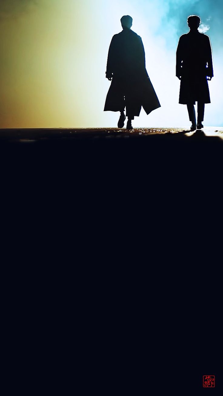 goblin kdrama wallpaper,sky,standing,silhouette,shadow,walking