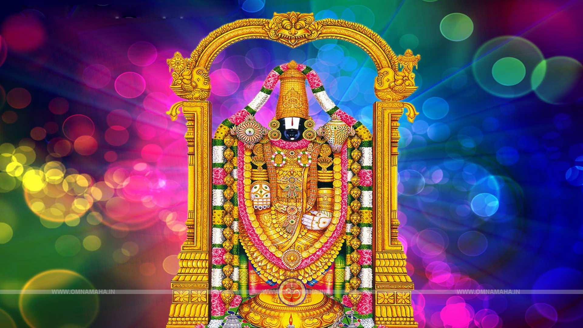 venkateswara swamy fondos de pantalla hd 1920x1080,templo,templo hindú,tradicion,captura de pantalla,santuario