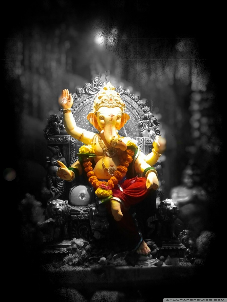 ganapati wallpapers,darkness,illustration,animation,fictional character,action figure