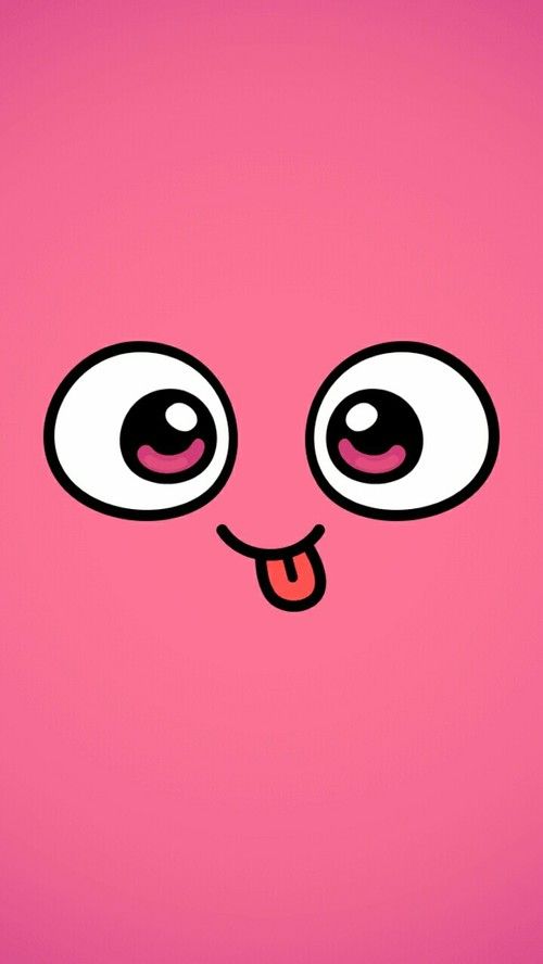 wallpaper pink lucu,pink,cartoon,red,animated cartoon,eye