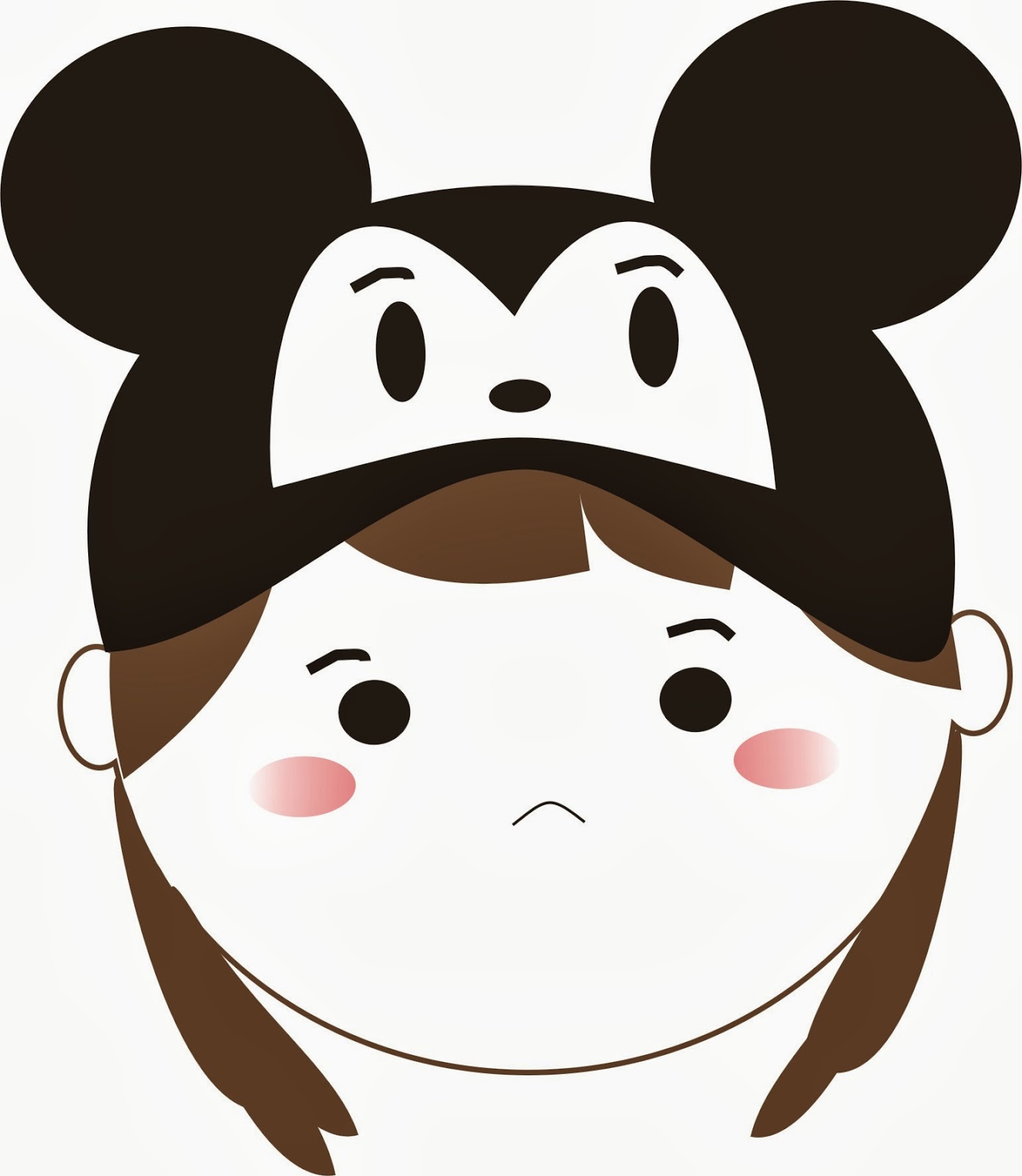 wallpaper kartun lucu,cartoon,clip art,head,nose,cheek