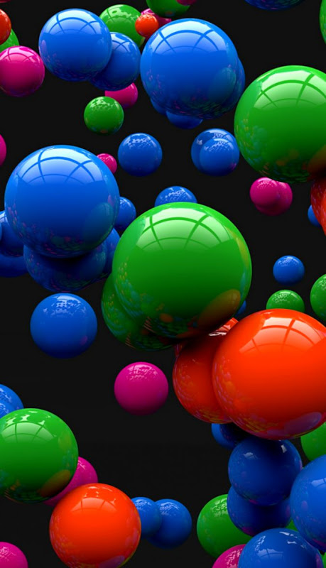 3d hd wallpaper für handys kostenloser download,blau,buntheit,ballon,spaß,abspielen