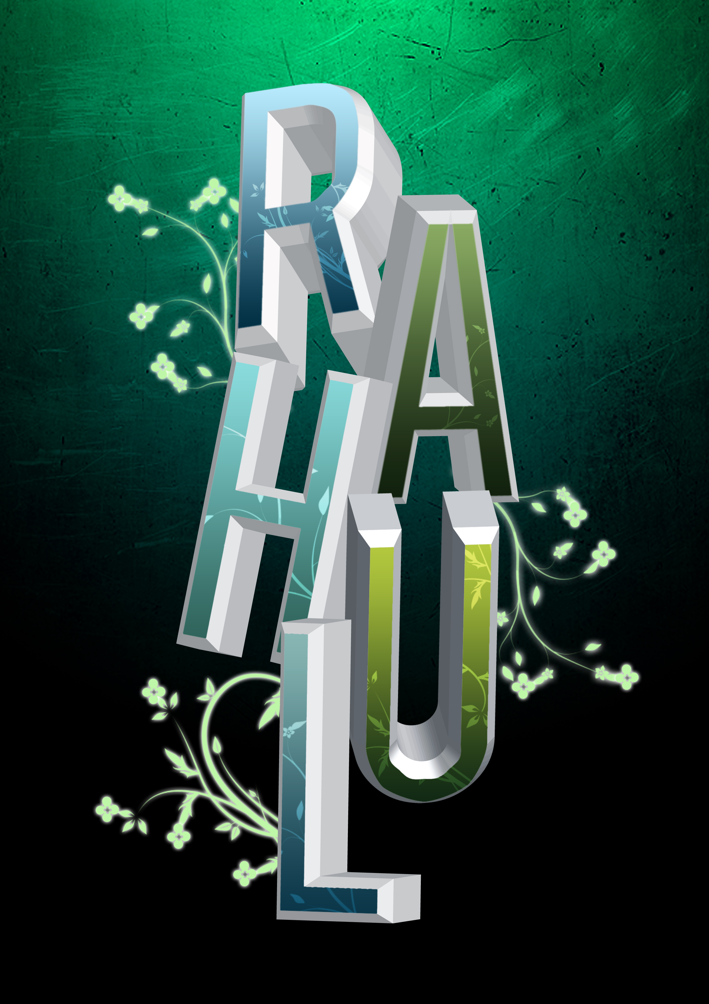 sfondo del nome rahul,font,testo,verde,calligrafia,disegno grafico