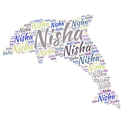 fond d'écran du nom de nisha,texte,police de caractère,ligne,calligraphie