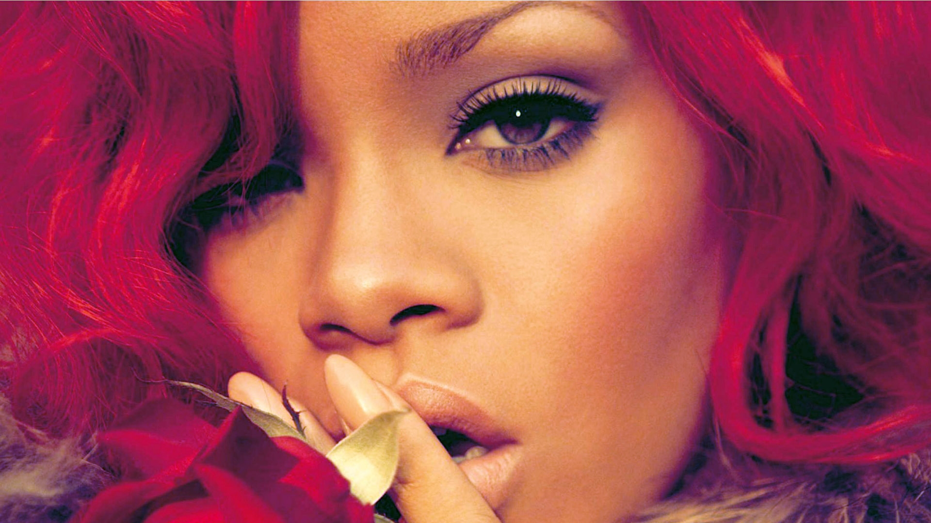 carta da parati rihanna,capelli,labbro,viso,sopracciglio,bellezza