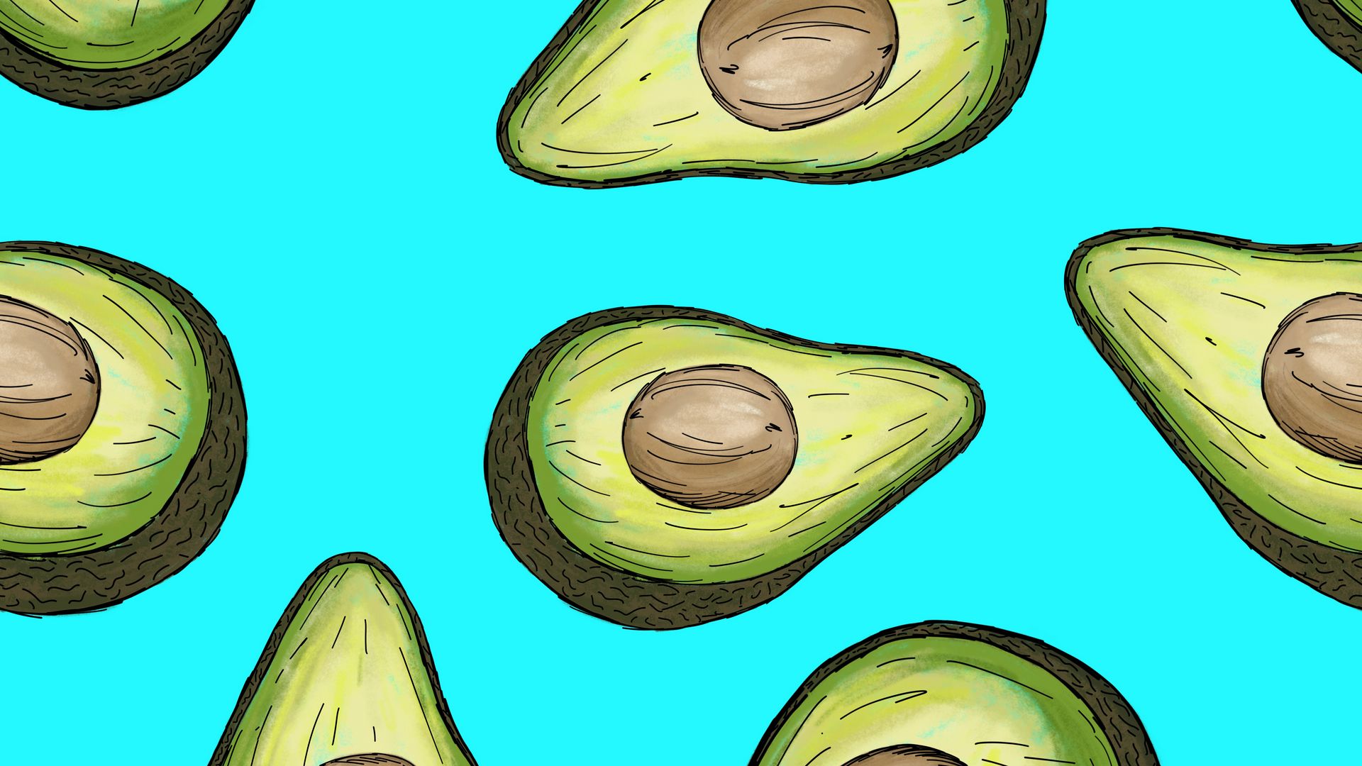 avocado tapete,avocado,baum,pflanze,vegetarisches essen,illustration