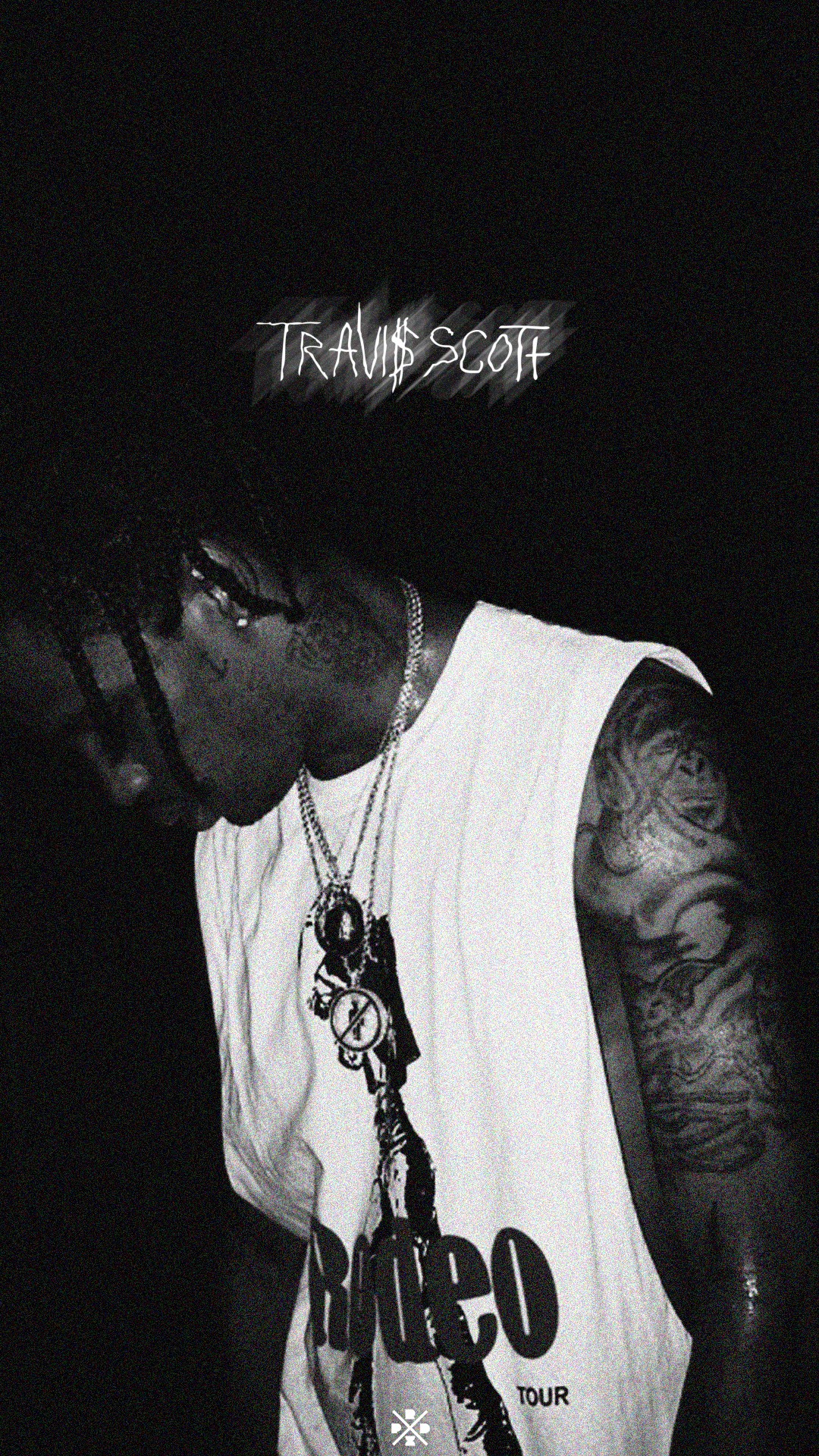 travis scott iphone wallpaper,music,album cover,cool,t shirt,font