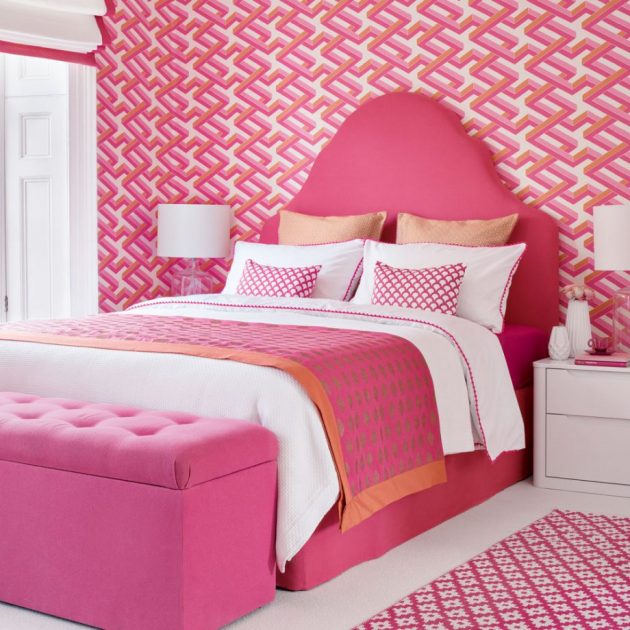 wallpaper for bedroom walls designs,bedroom,bed,pink,furniture,room