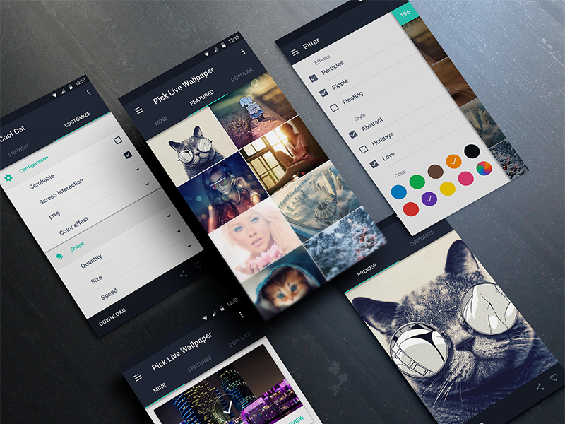 gallery live wallpaper,product,ipad,gadget,graphic design,technology