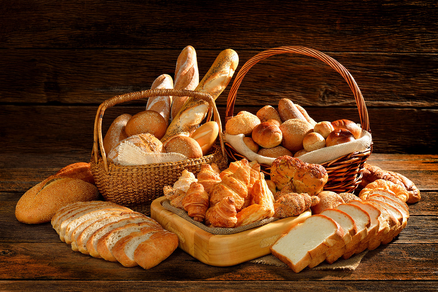 bäckerei tapete,essen,gericht,brot,brötchen,stillleben