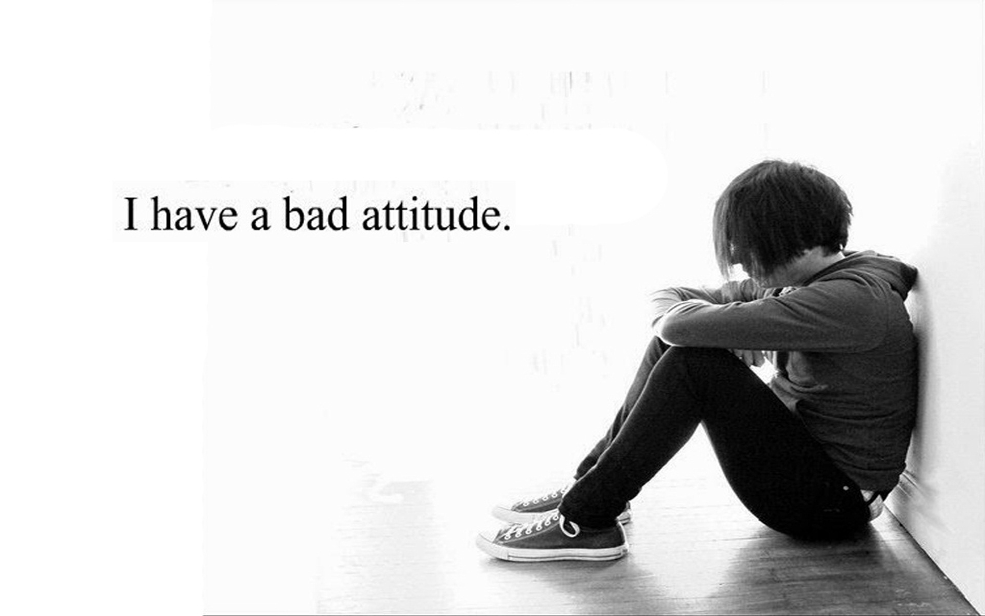 sad boy hd wallpaper,white,sitting,text,black and white,standing