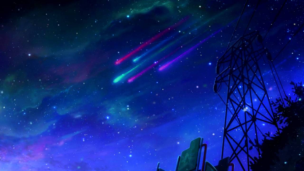 carta da parati star guardian,cielo,aurora,leggero,viola,notte