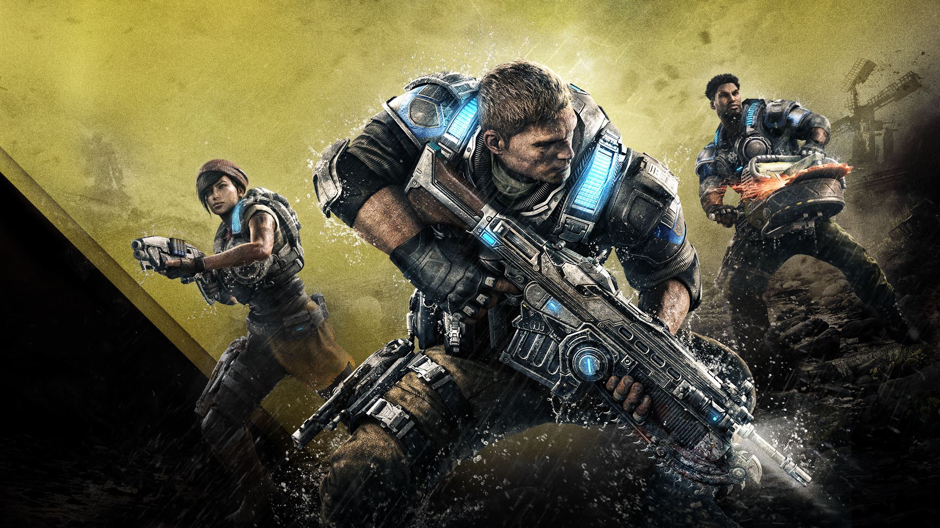 gears of war 4 wallpaper,action adventure game,shooter game,games,pc game,movie