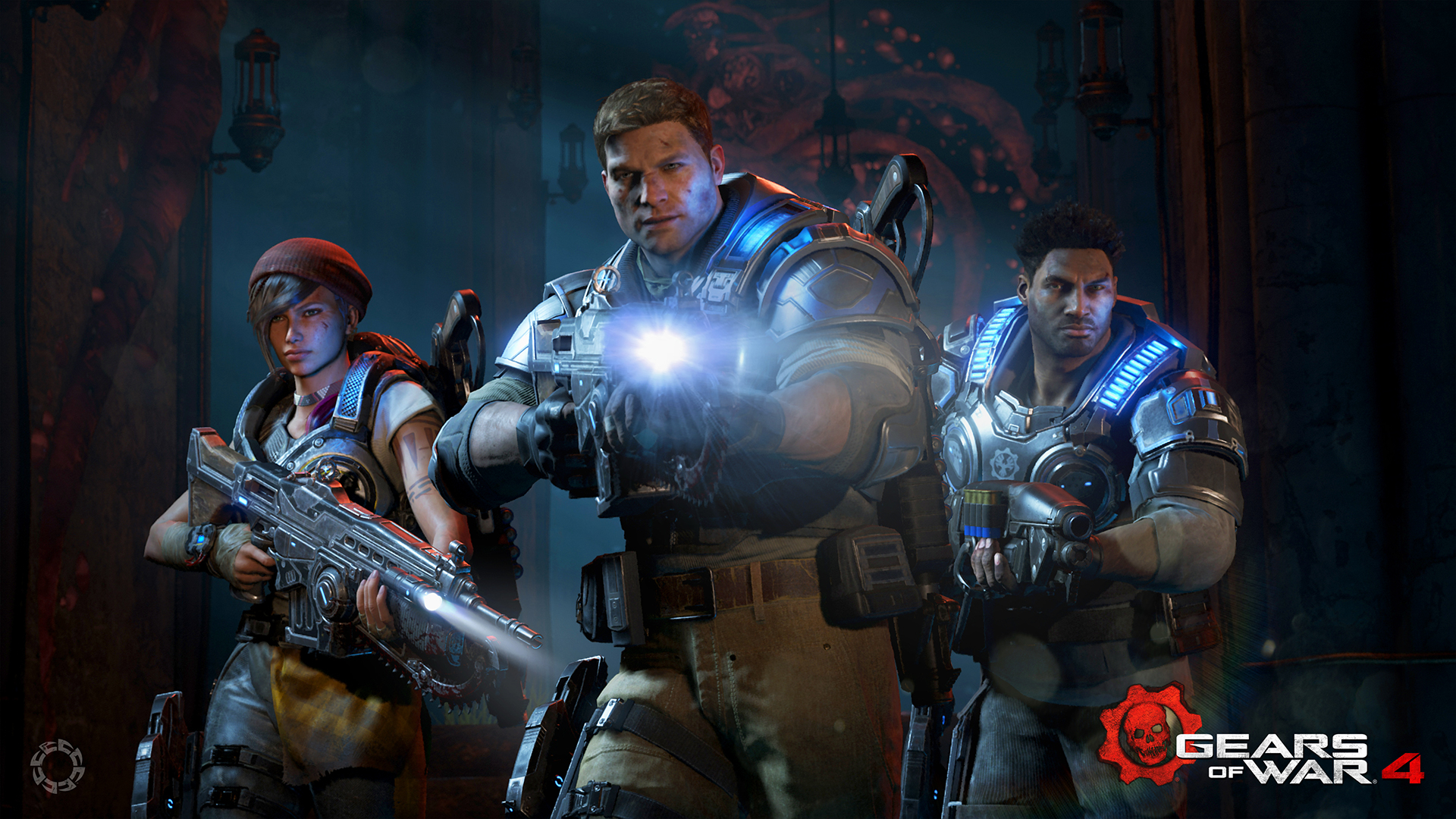 gears of war 4 wallpaper,action adventure game,pc game,movie,action film,fictional character