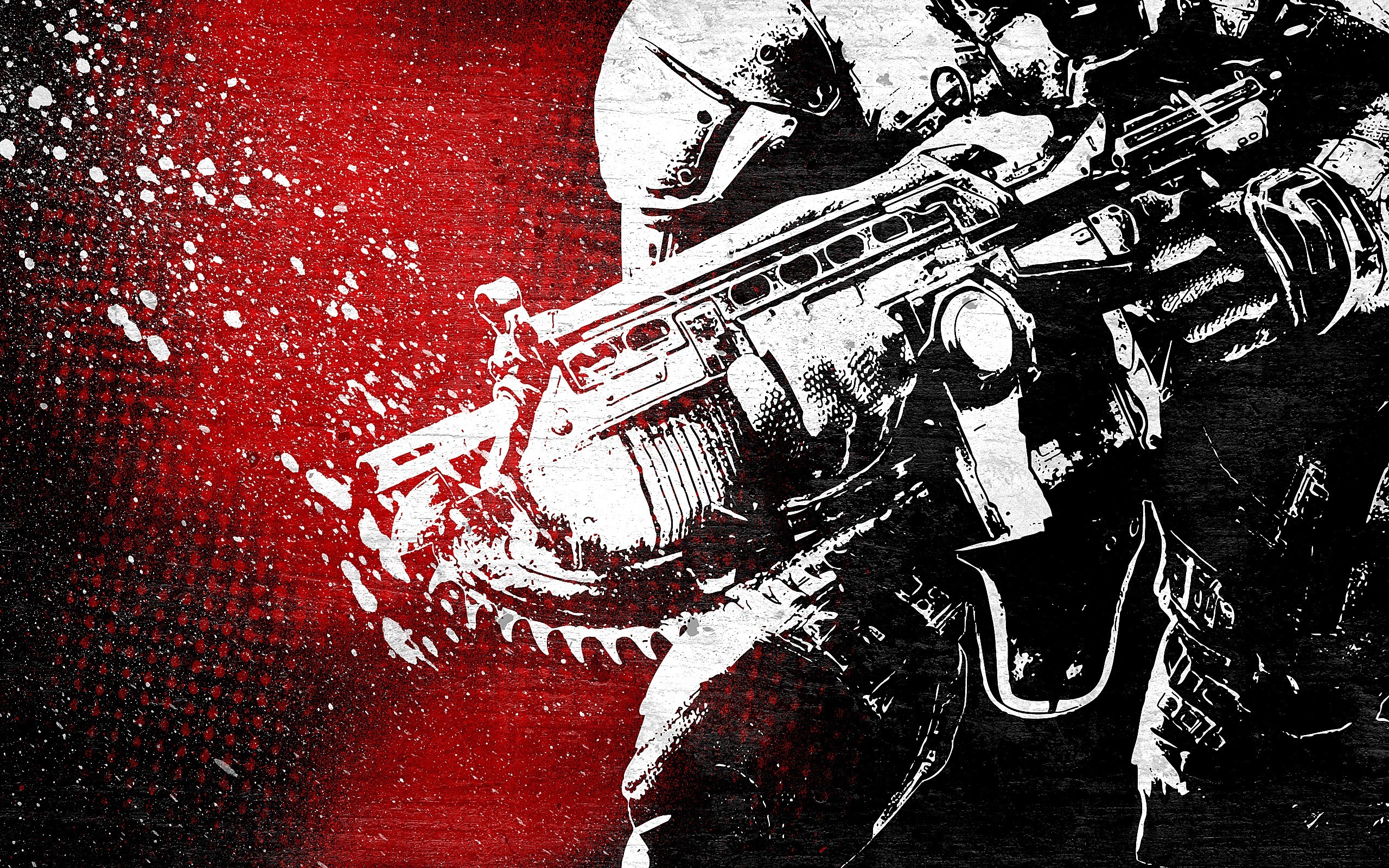 gears of war 4 wallpaper,brass instrument,illustration,trumpet,art,music