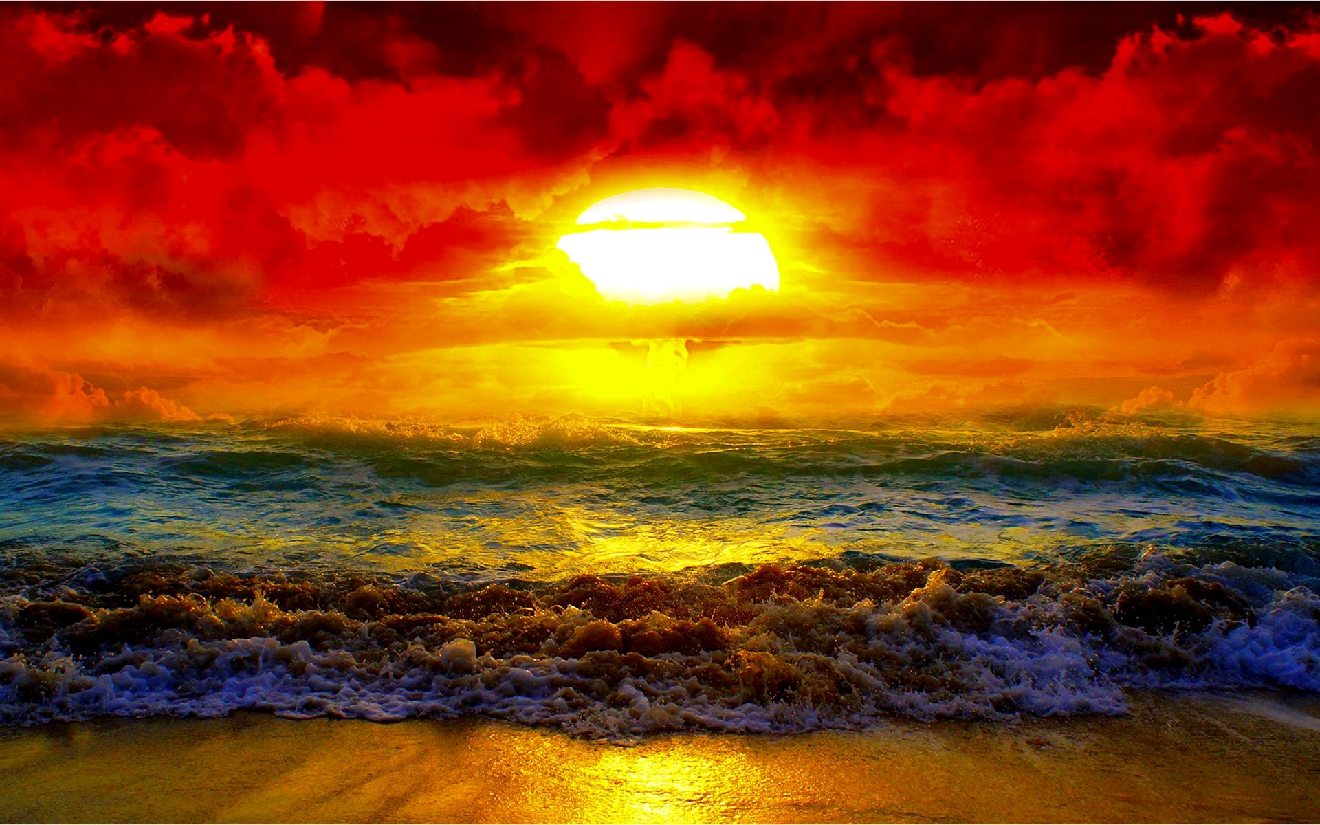 fondo de pantalla del horizonte,cielo,naturaleza,horizonte,resplandor crepuscular,puesta de sol