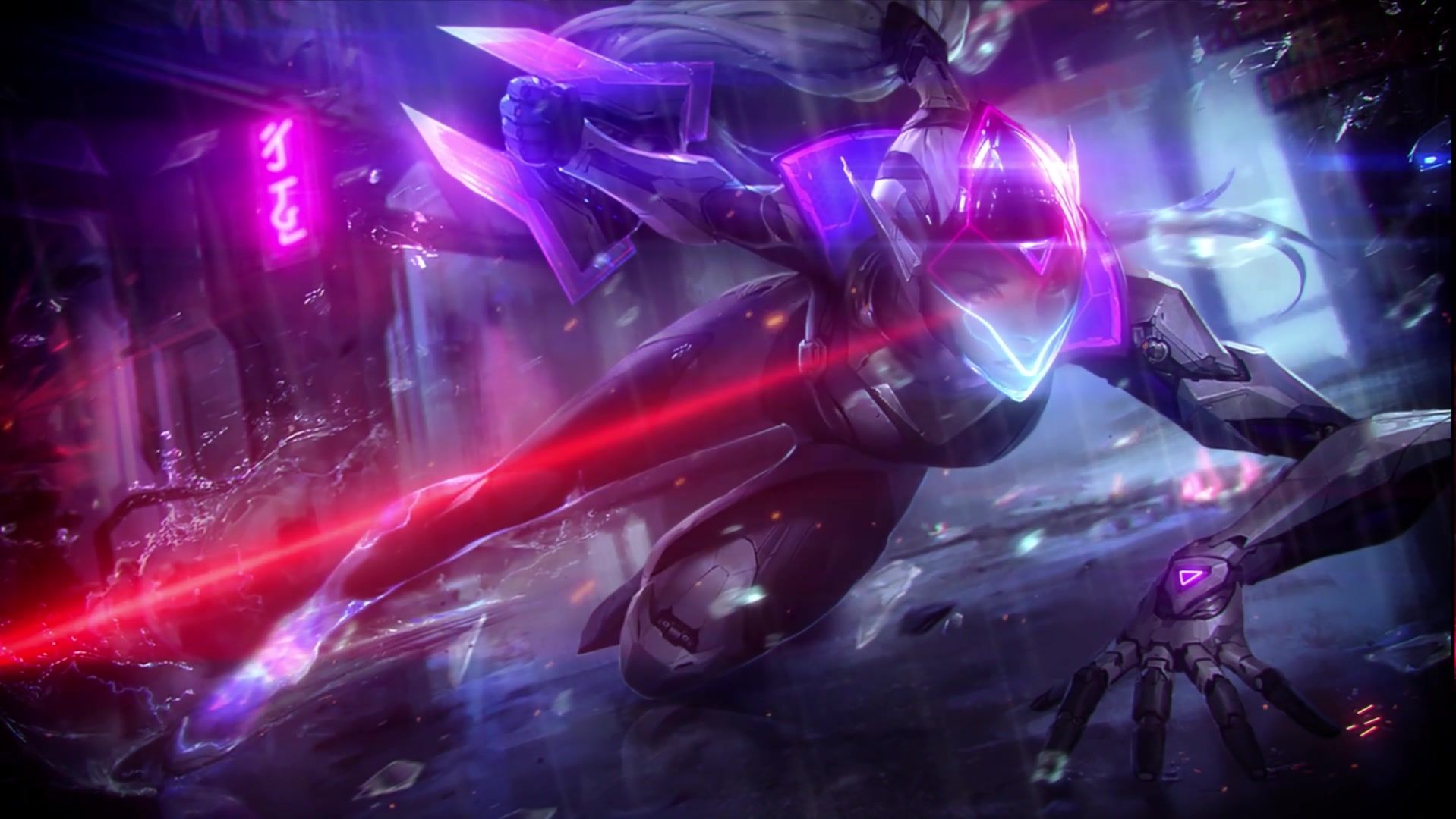 vayne wallpaper,purple,violet,light,graphic design,games