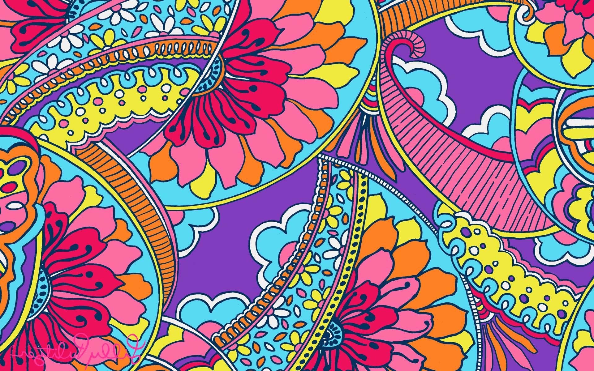 lilly pulitzer wallpaper,pattern,psychedelic art,visual arts,textile,design