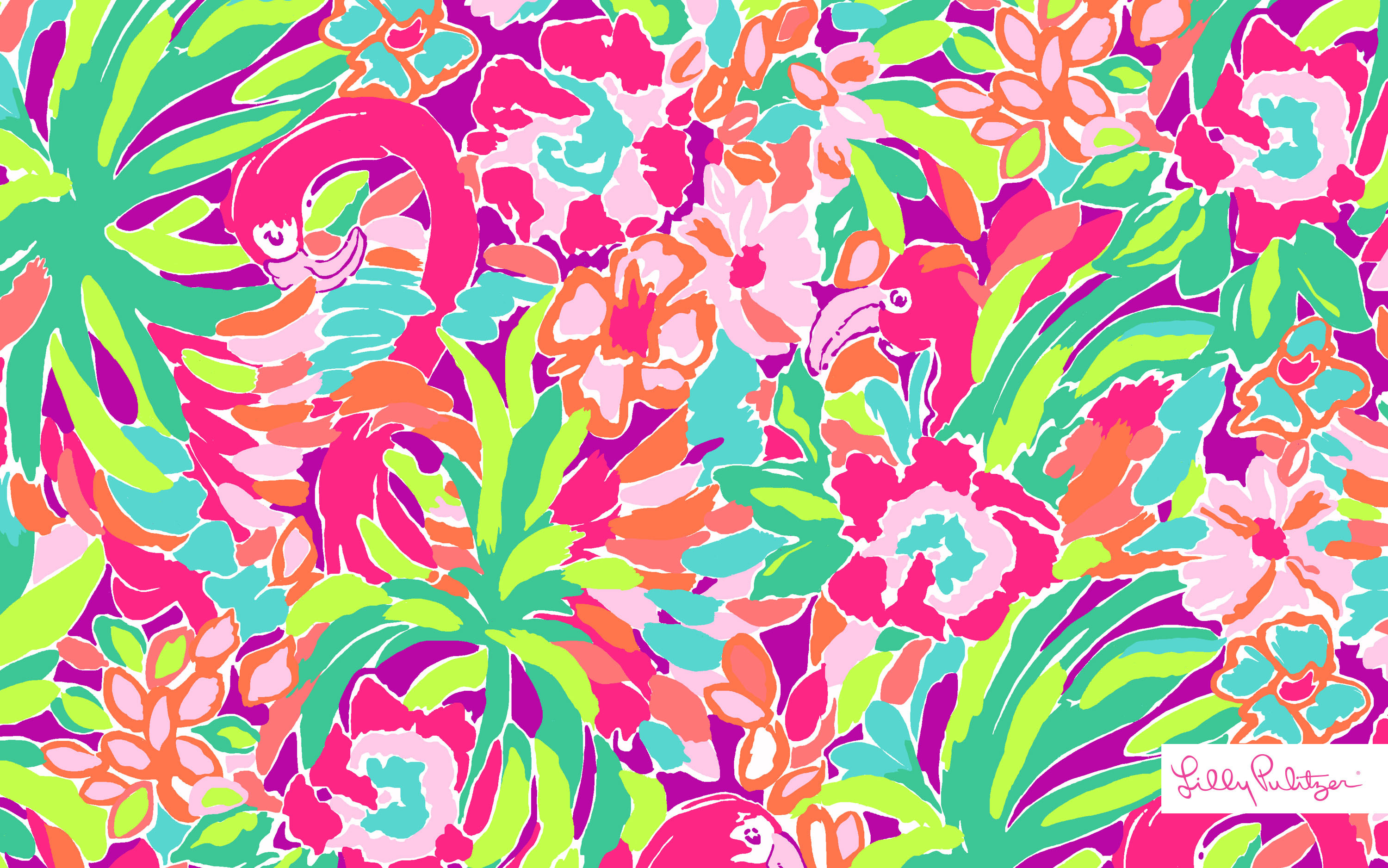 lilly pulitzer wallpaper,pattern,wrapping paper,visual arts,plant