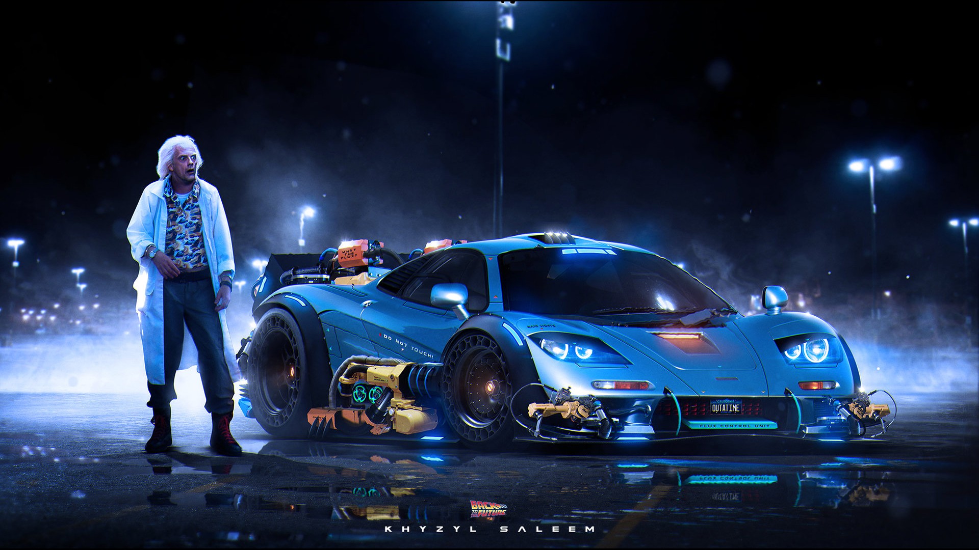 back to the future wallpaper,land vehicle,vehicle,supercar,car,sports car