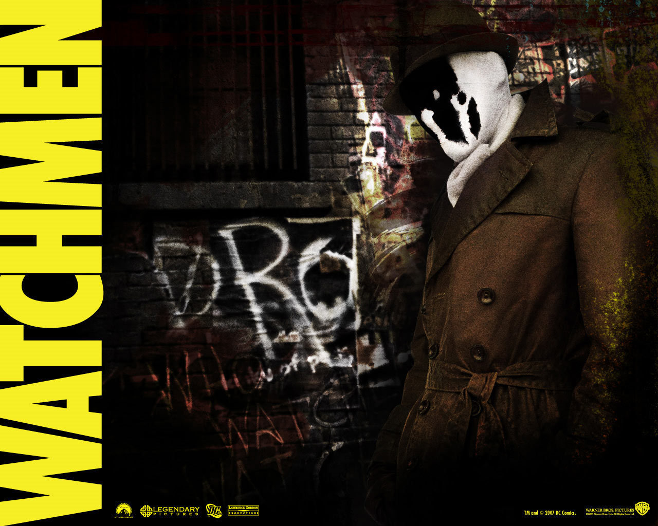 watchmen wallpaper,rorschach,font,graphic design,poster,album cover