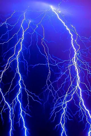 blitz live wallpaper,donner,blitz,gewitter,elektrisches blau,himmel