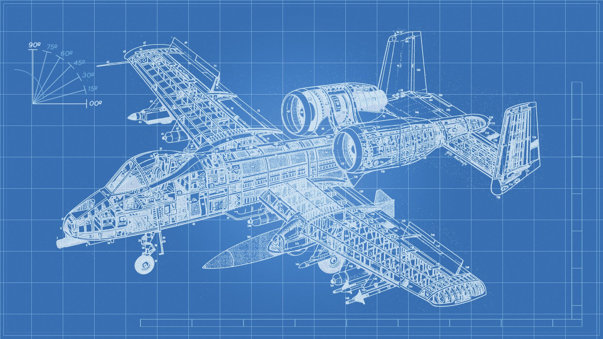 blueprint-wallpaper-airplane-vehicle-aircraft-aerospace-engineering