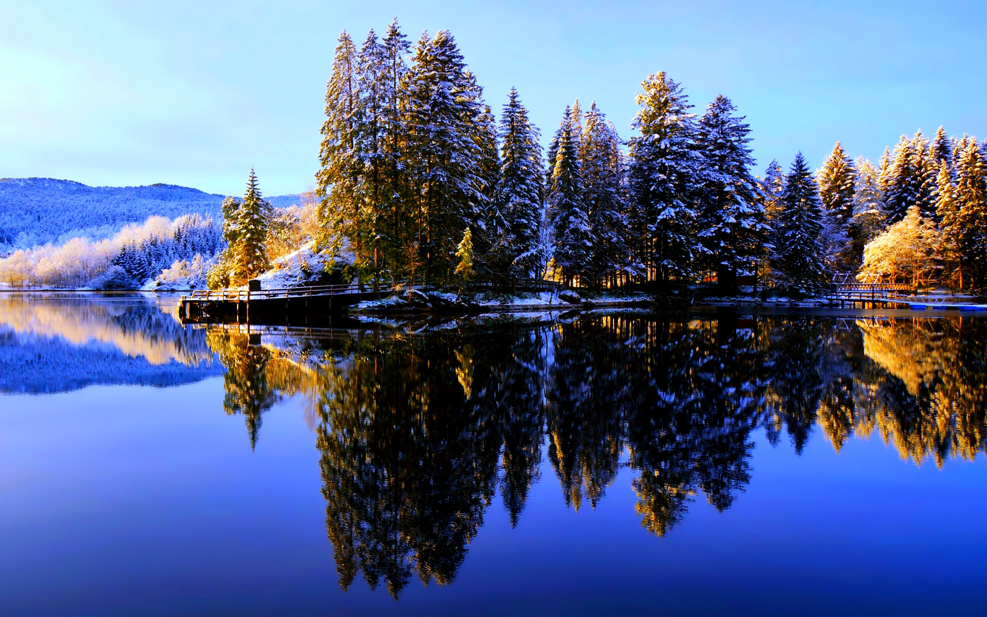 fonds d'écran magnifiques,réflexion,la nature,paysage naturel,arbre,lac