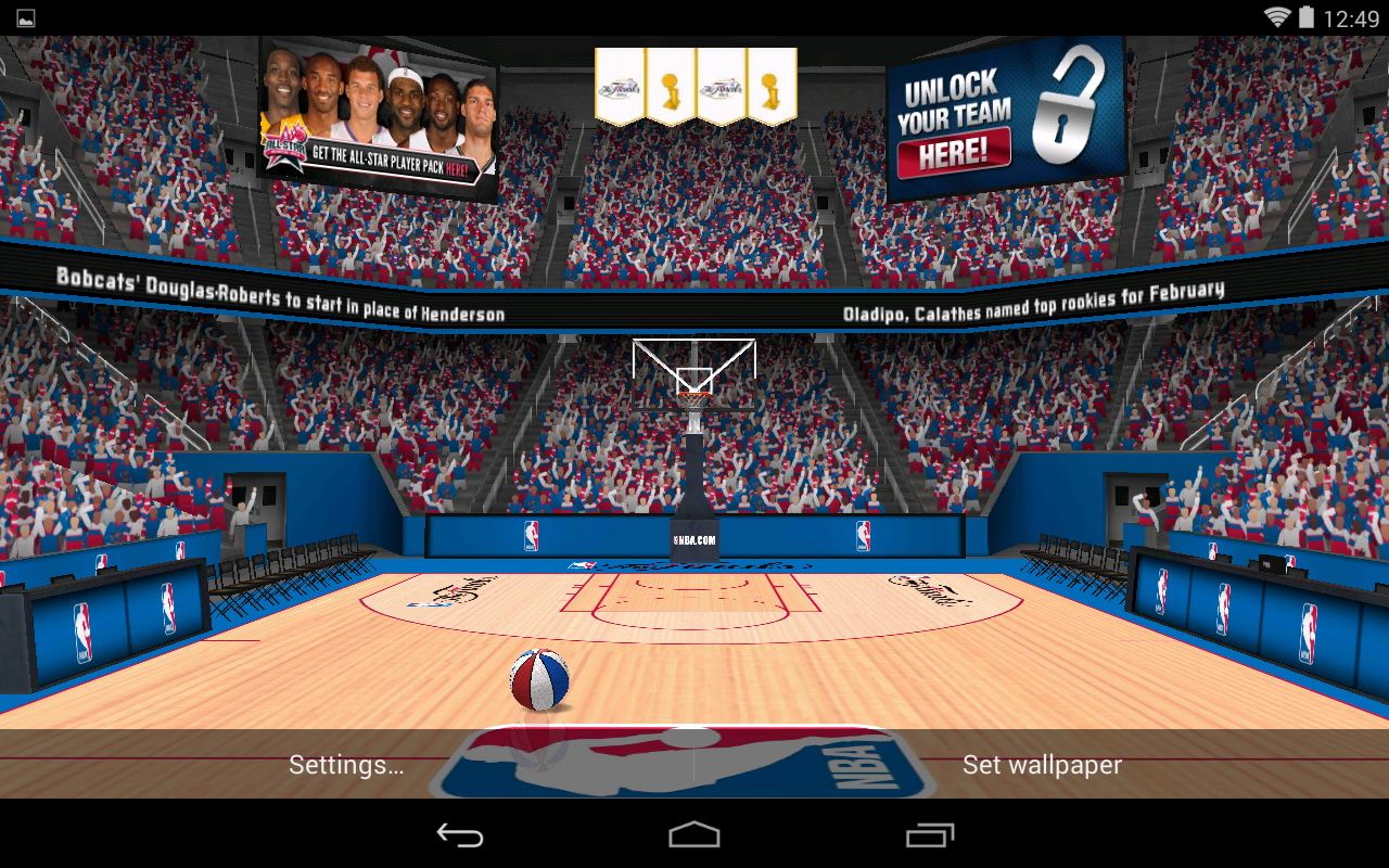 basket live wallpaper,tabellone segnapunti,stadio,giochi,mondo,divertimento