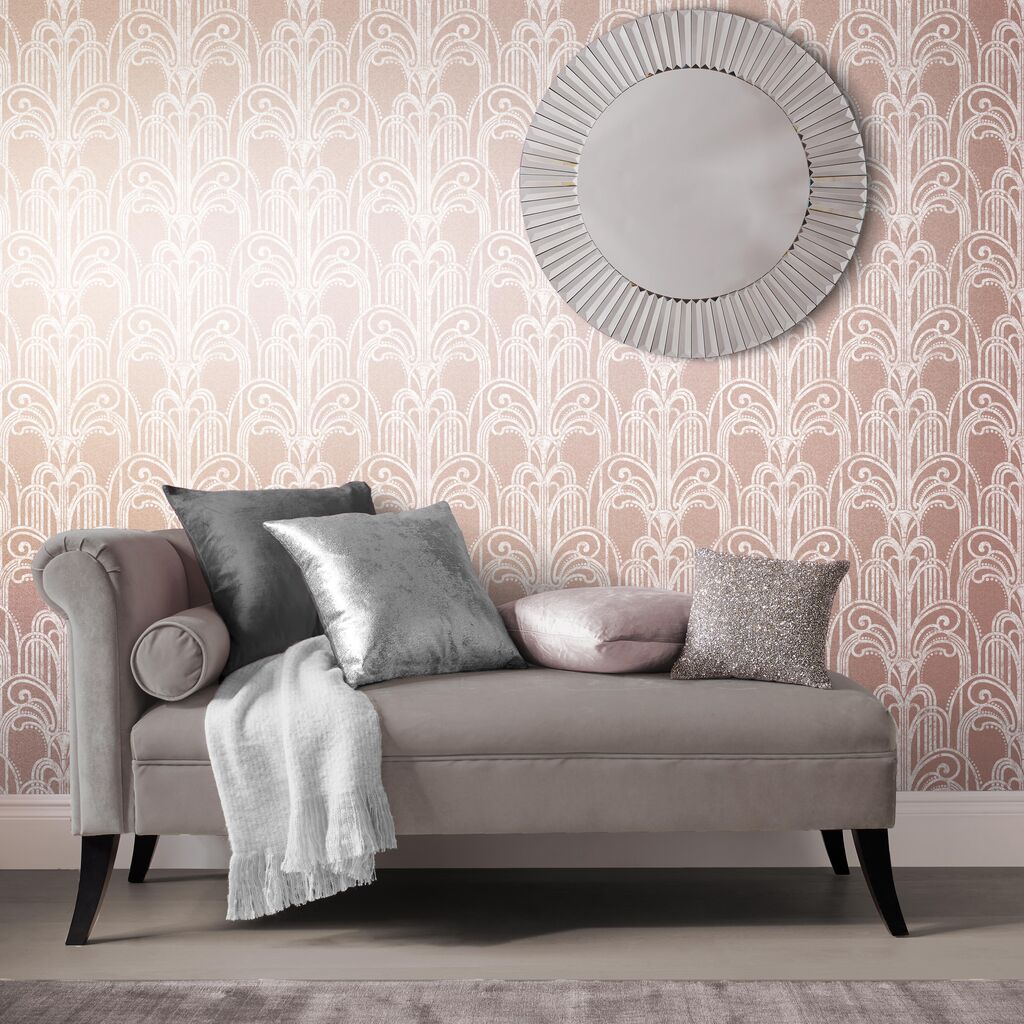 papel tapiz de dormitorio de oro rosa,pared,mueble,fondo de pantalla,habitación,sala