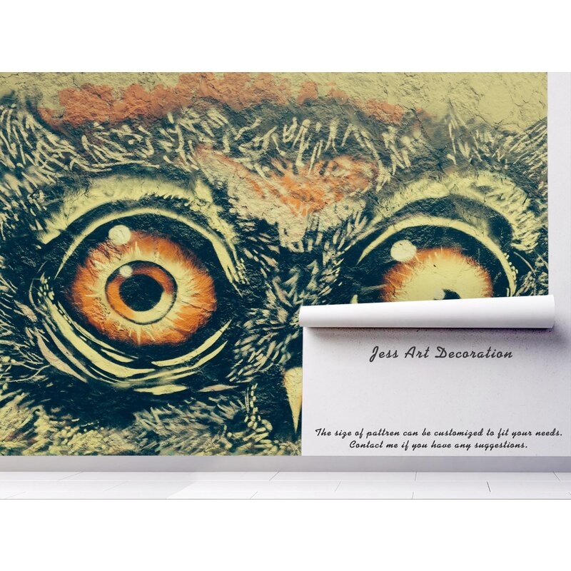 wall art wallpaper,eye,brown,feather,design,branch