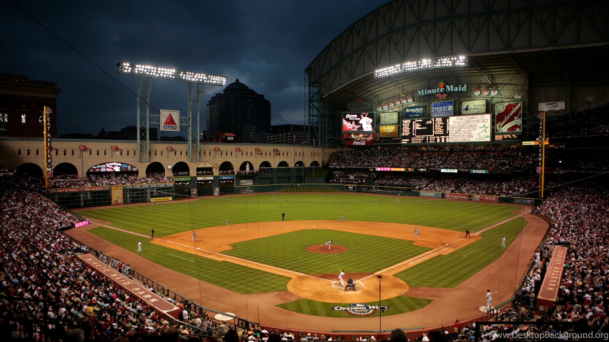 fond d'écran mlb,stade,parc de baseball,terrain de baseball,base ball,joueur de baseball