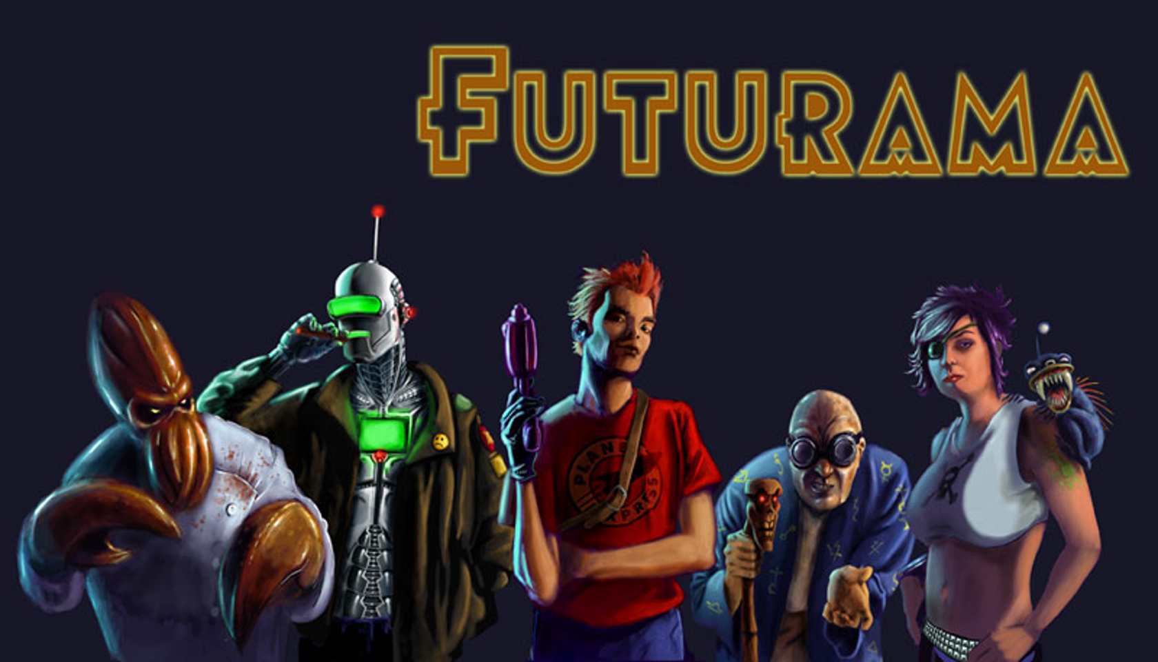 futurama wallpaper,games,adventure game,pc game,action figure,fictional character